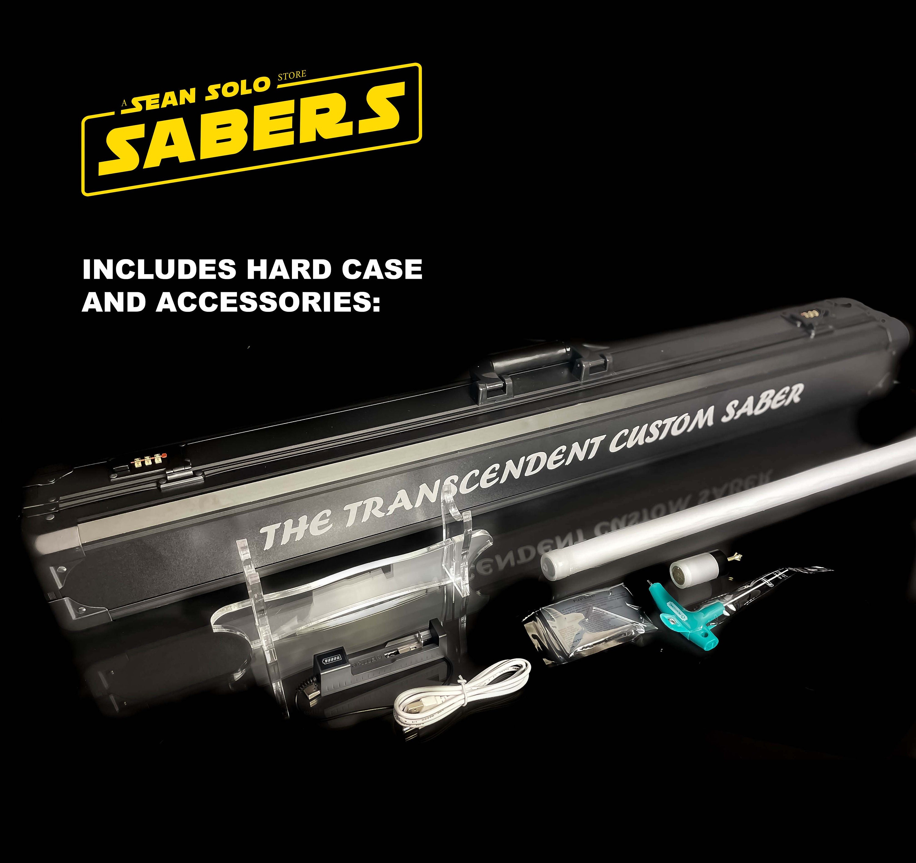 Luke's ROTJ Neopixel Lightsaber with Blade & Hard Case 20 Etsy