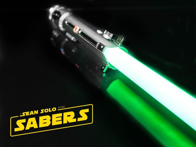 Ahsoka's Neopixel Lightsabers or Baselit Lightsabers with Blade and Hard Case, Smoothswing, Baselit, XenoPixel V2 or Proffieboard 2.2 