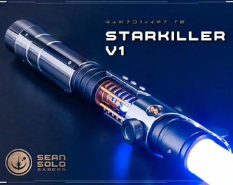 Starkiller Neopixel Lightsaber: Force Unleashed Replica, Smoothswing, Hard Case | Star Wars Cosplay Dueling Gift