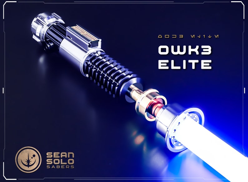 OWK EP3 Elite Neopixel Lightsaber with Blade (Proffie 2.2 or GHv3) 