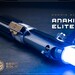 Anakin's EP3 Elite Neopixel Lightsaber with Blade (Skinny Graflex, Proffie 2.2 or GHv3) 