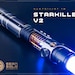 Starkiller's Neopixel Lightsaber or Baselit Lightsaber with Blade & Hard Case (Smoothswing, Baselit, XenoPixel V2 or Proffieboard 2.2) 