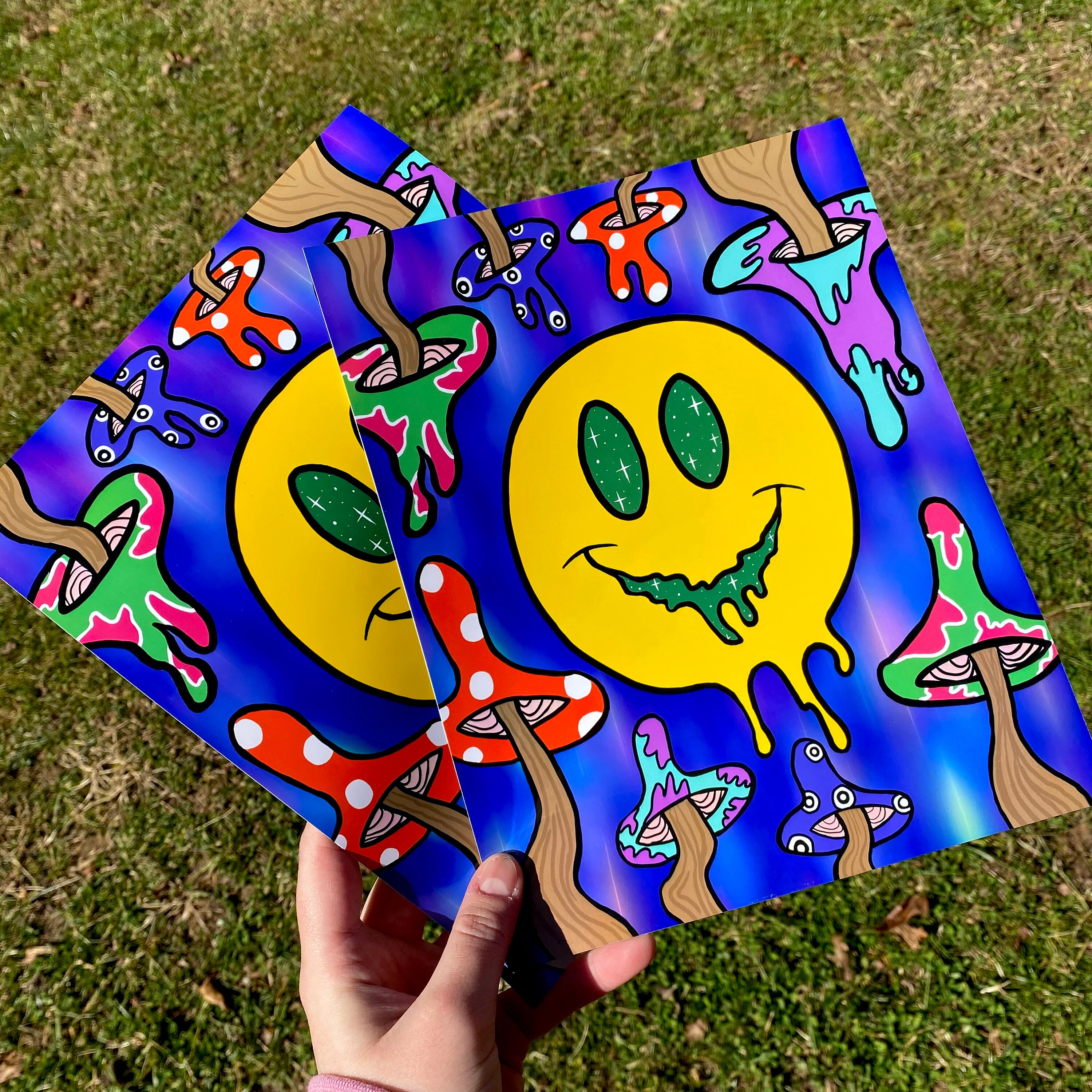 Trippy Cartoon Art - Etsy Trippy Cartoon Art - Etsy