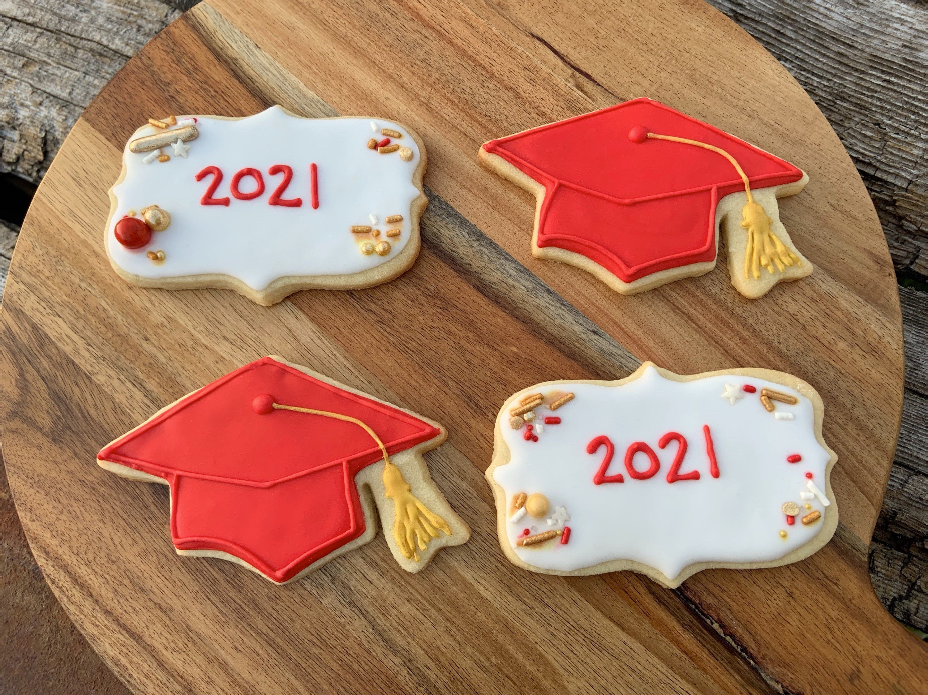 Custom Graduation Cookies Personalized Sugar Cookies Class of Etsy