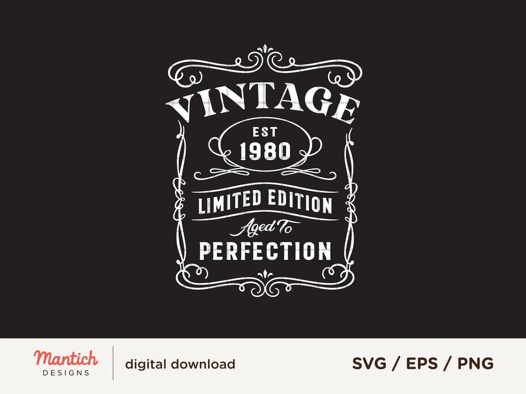 Vintage 1983 'Aged To Perfection' 42nd Birthday Shirt - Funny Gift For Men Or Women Turning 42 - View #10