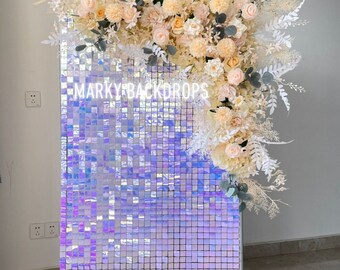 Sequin Shimmer Backdrop, Sequin Panels, Shimmer Wall, Sequin Backdrop, Events, Photo Backdrop, Sequin Wall, Iridescent Unicorn Backdrop