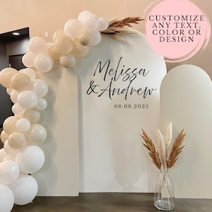Custom Photo Backdrop Arch Cover Personalized Any Size Design Color Photo Backdrop Fabric Cover Double-Sided Background Decor Cover