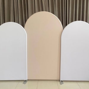 Arched Backdrop, Nude Arch Backdrop, Arch Backdrop Stand, Arched Fabric Backdrop, Arched Metal Frame Stand Fabric Backdrop, Arch Wedding image 1