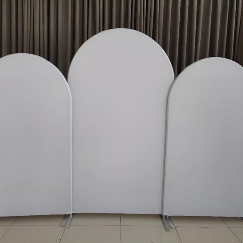 Arched Backdrop White Arch Backdrop Arch Backdrop Stand Etsy