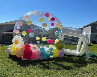 Inflatable Bubble House for Party Rentals, Bubble House Business, Bubble Ball Pit, Outdoor Birthday Kids Party, Transparent Bubble Dome