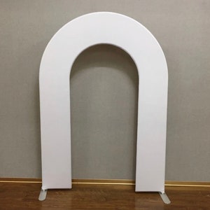 Arched Backdrop, White Arch Backdrop, Arch Backdrop Stand, Arched Fabric Backdrop, Arched Metal Frame Stand, Gender Reveal Backdrop