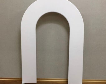 Arched Backdrop, White Arch Backdrop, Arch Backdrop Stand, Arched Fabric Backdrop, Arched Metal Frame Stand, Gender Reveal Backdrop