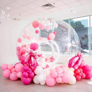 Bubble House Dome for Sale, inflatable Bubble House, Balloon Vault, Transparent PVC Bubble House, Outdoor Birthday Kids Party Inflatable