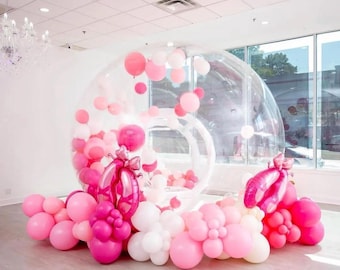 Bubble House Dome for Sale, inflatable Bubble House, Balloon Vault, Transparent PVC Bubble House, Outdoor Birthday Kids Party Inflatable