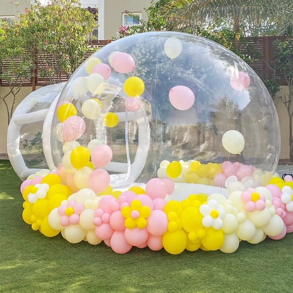 Aufblasbare Bubble House Dome zum Verkauf, transparentes Bubble-Zelt für Party-Verleih-Business, PVC-Geburtstag im Freien, Kinder-Party-Event-Ballons