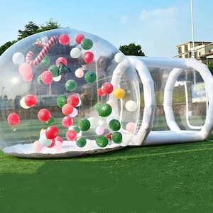 Bubble House Dome, Christmas Party Bubble Globe, Holiday Party inflatable Bubble House, Balloon Vault, Transparent PVC Bubble House,