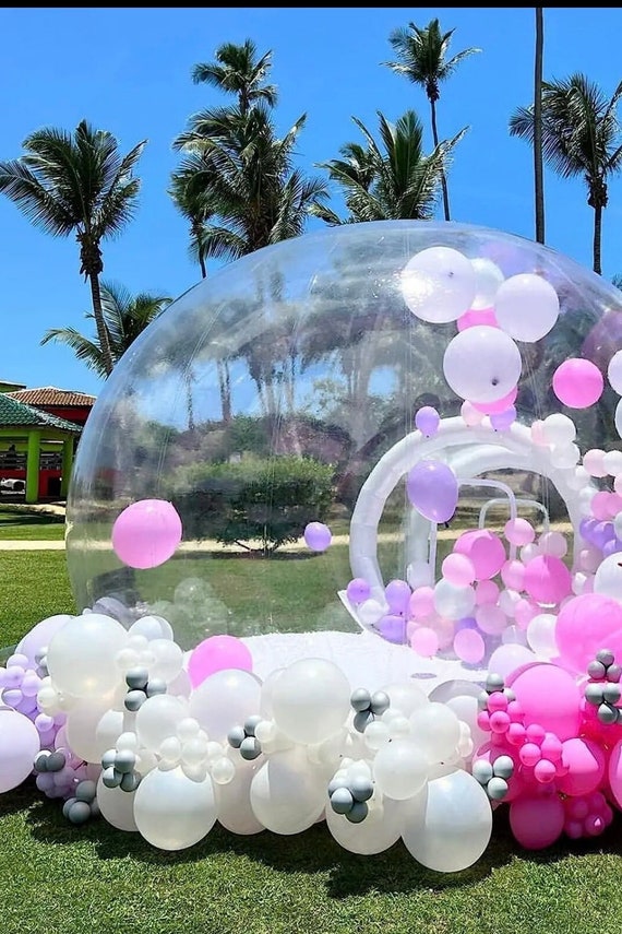 2023 New Attractive Inflatable Transparent Bubble Spider Tent for