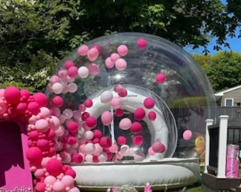 Bubble House Dome for Sale, inflatable Bubble House, Balloon Vault, Transparent PVC Bubble House, Outdoor Birthday Kids Party Inflatable