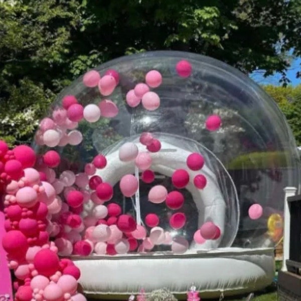 Bubble House Dome for Sale, inflatable Bubble House, Balloon Vault, Transparent PVC Bubble House, Outdoor Birthday Kids Party Inflatable