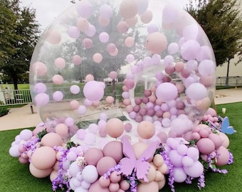 Bubble House Dome for Sale, inflatable Bubble House, Balloon Vault, Transparent PVC Bubble House, Outdoor Birthday Kids Party Inflatable