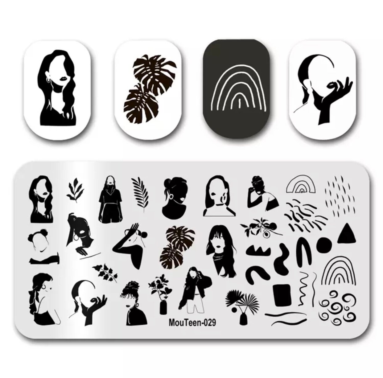 Designer Nail Stamp Plate-Luxury 01