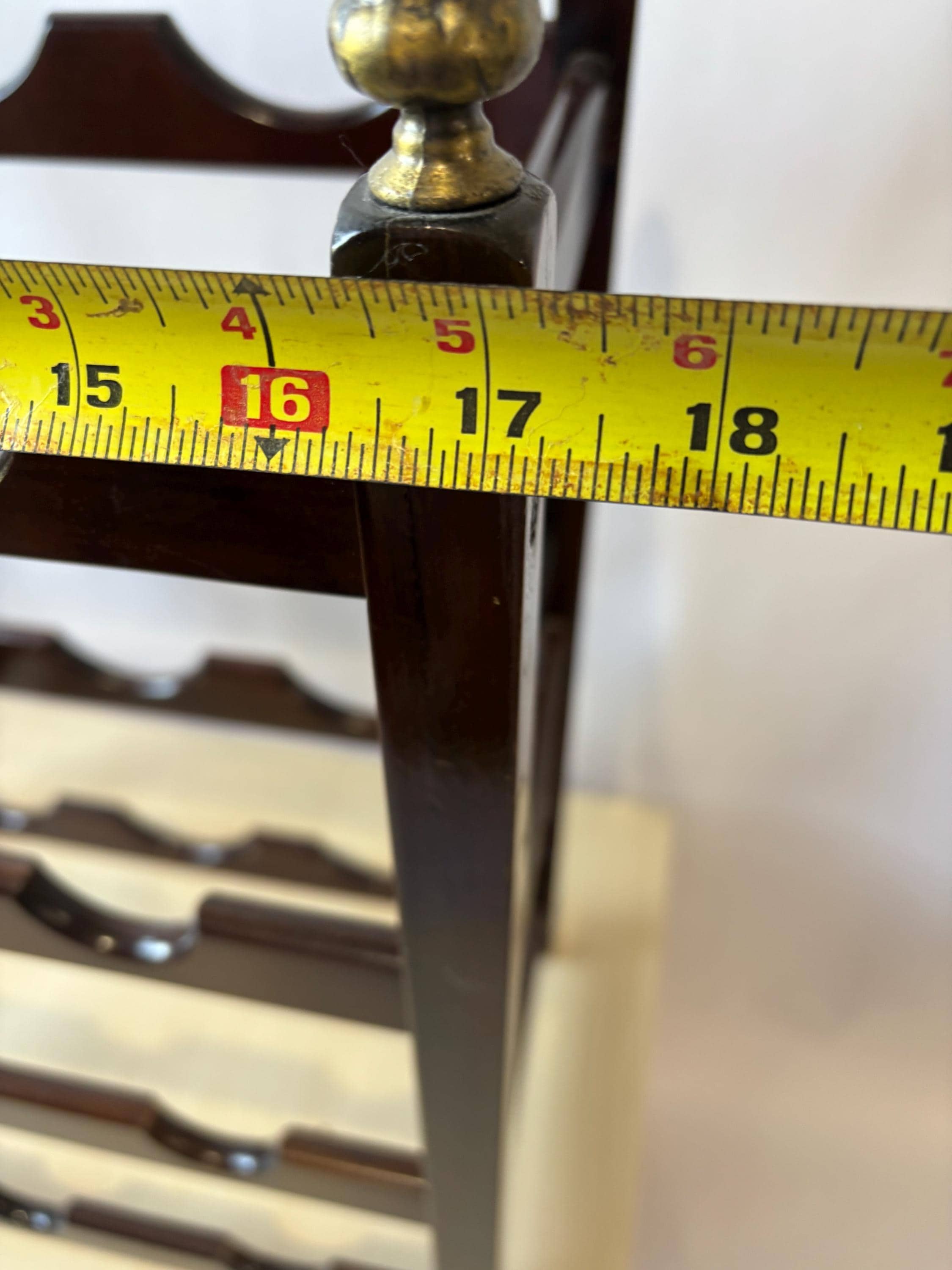 Vintage Bombay Company Wood Wine Bottle Rack - Holds 12 - Etsy