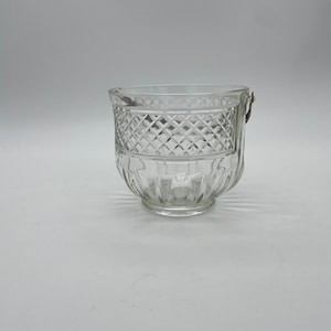 Vintage Glass Ice Bucket