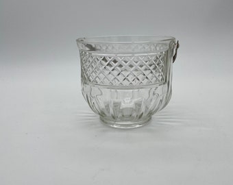 Vintage Glass Ice Bucket