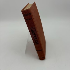 1968 “The Big Chocolate Cookbook”, Vintage Mid Century Hardcover Dessert Cook Book