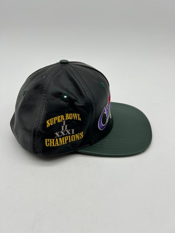 Vintage 1996-1997 Green Bay Packers Super Bowl XXXI Leather