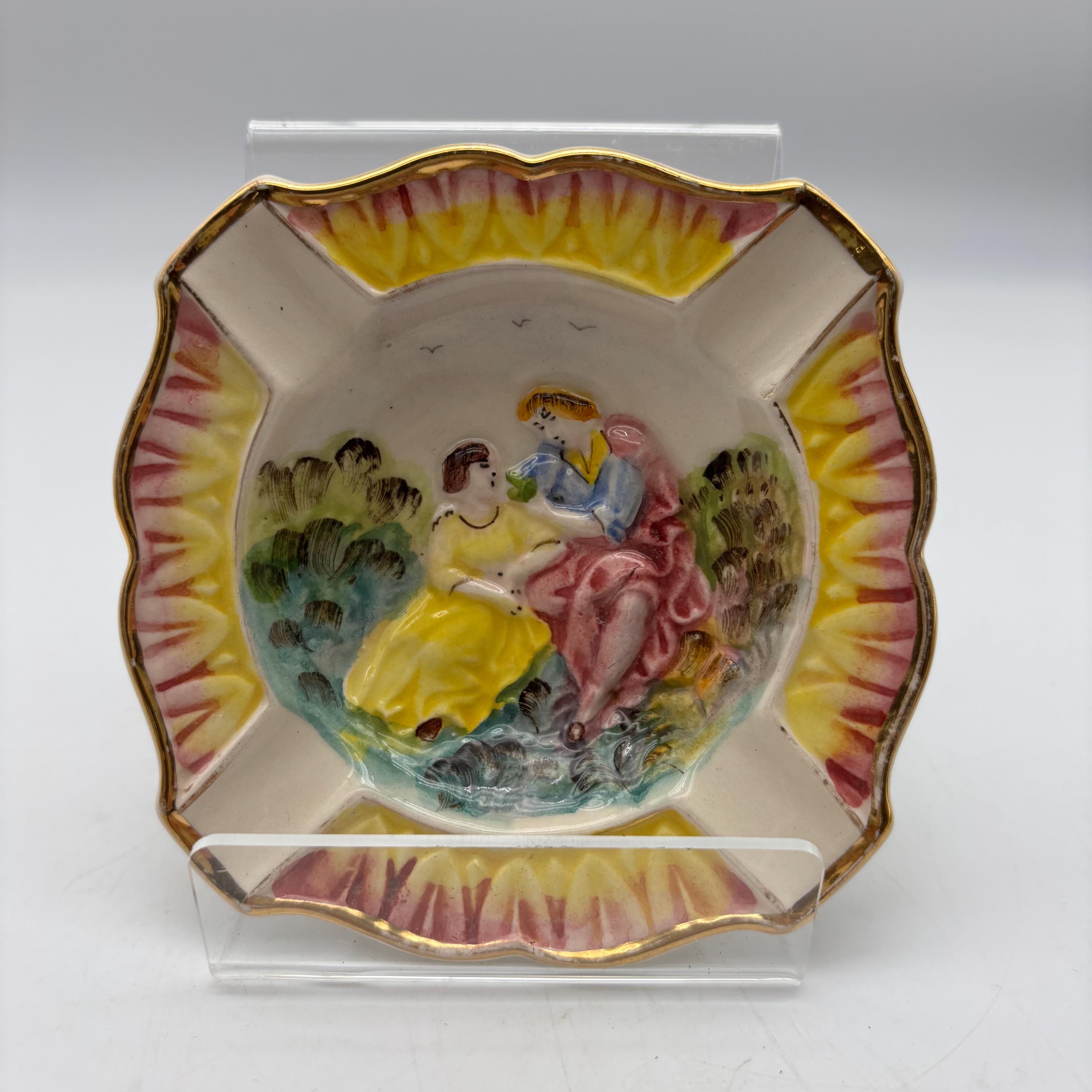 Capodimonte Ashtray - Etsy