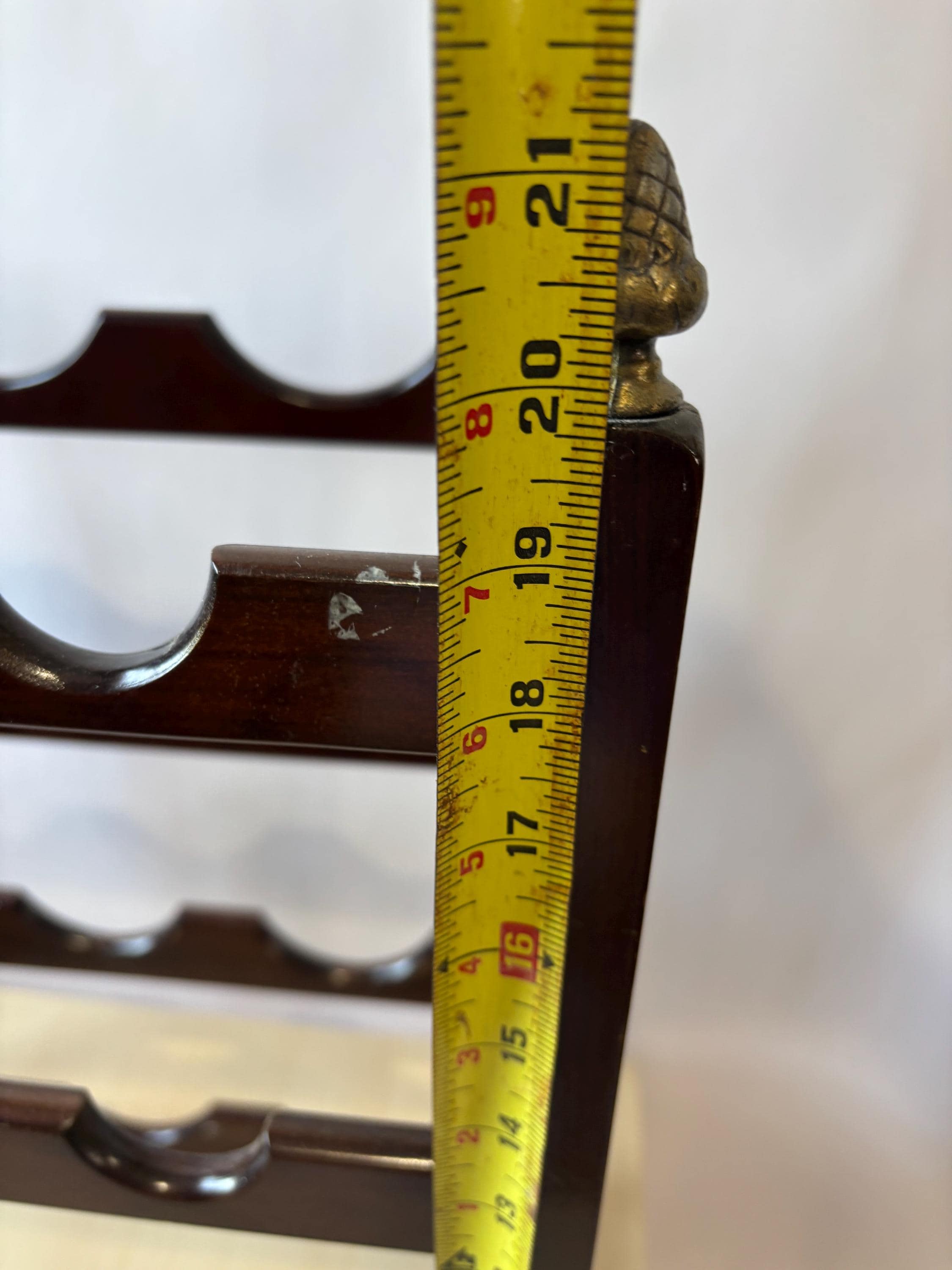 Vintage Bombay Company Wood Wine Bottle Rack - Holds 12 - Etsy