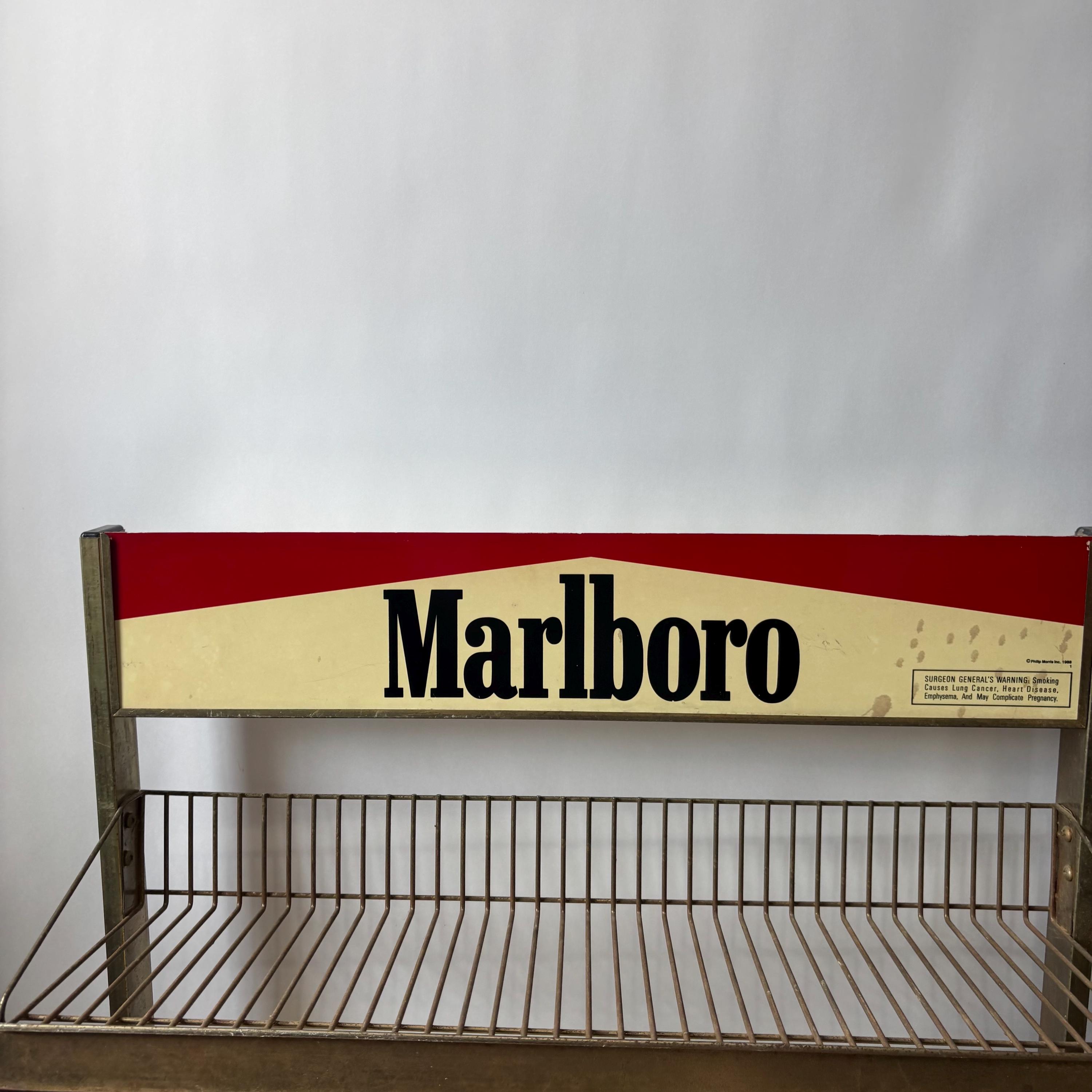Vintage (1988) Marlboro Cigarette Retail Display Rack - 2