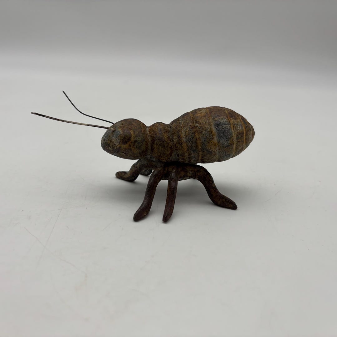 Iron Insect Vintage Cast Iron Insect Metal Ant Figurine - Etsy