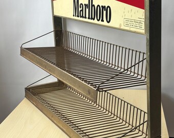 Marlboro マルボロ 什器 非売品 ディスプレイ 店舗 トレイ トレー 取手型 横1枚板（段）タイプ Lサイズ】マルシェボックス