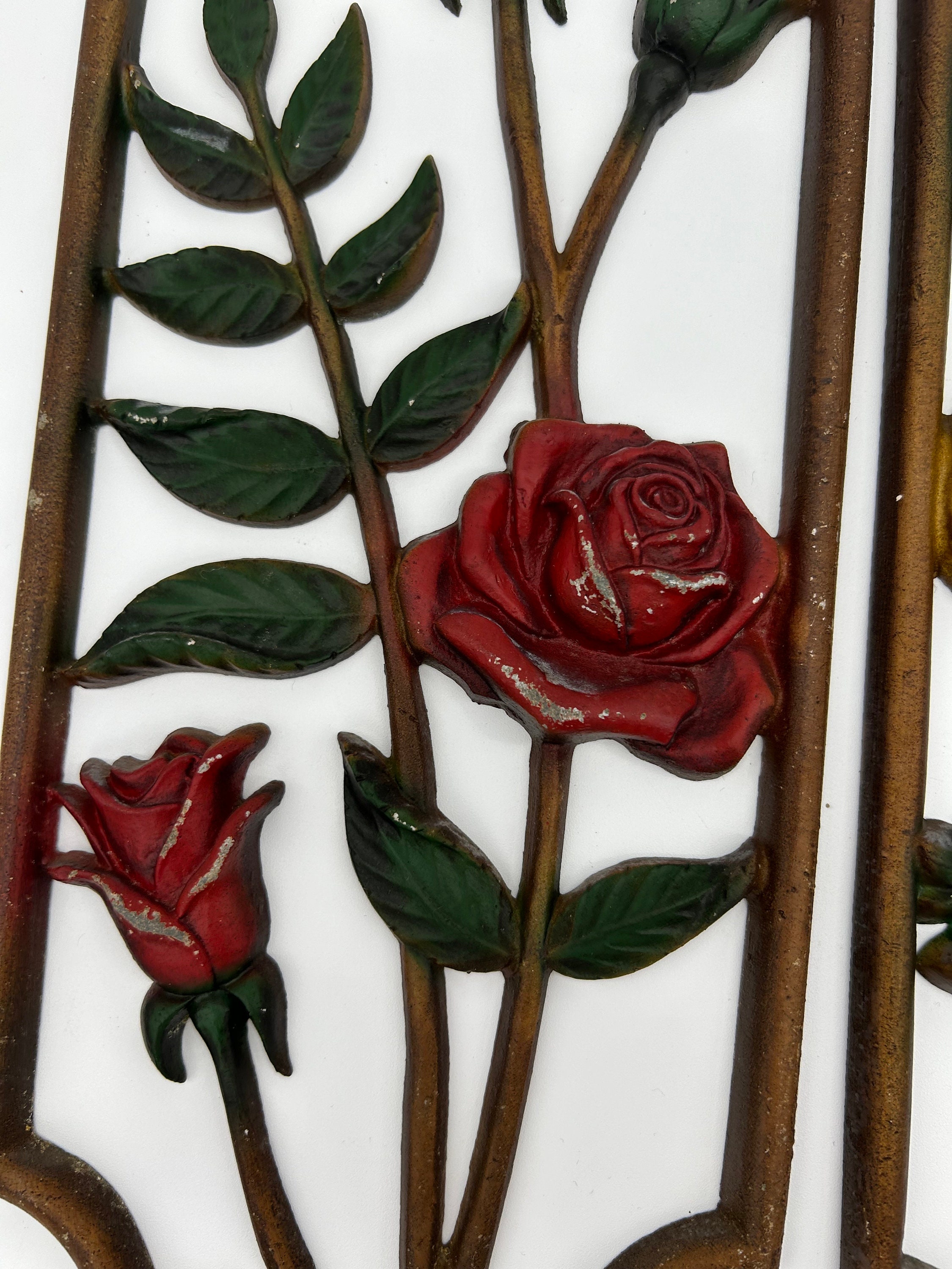 超可爱 Vintage Wall Floral Seasons Four Aluminum Cast 4 of Set その他