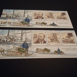 2 Canadá 2004 = OTTO SVERDRUP = Emisión conjunta de hojas recuerdo con Noruega y Groenlandia