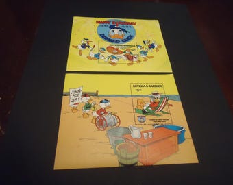 ディズニー クリスマス タークス カイコス諸島 1983 年セット 切手 9