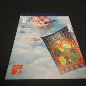 Sellos postales canadienses nuevos. 46 centavos - 8 sellos Cometas - folleto