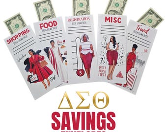 DST Savings Envelopes Set