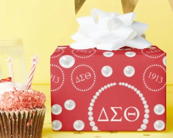 Pearls - Delta Sigma Theta Wrapping Paper