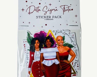 DST Variety Sticker Set (3)