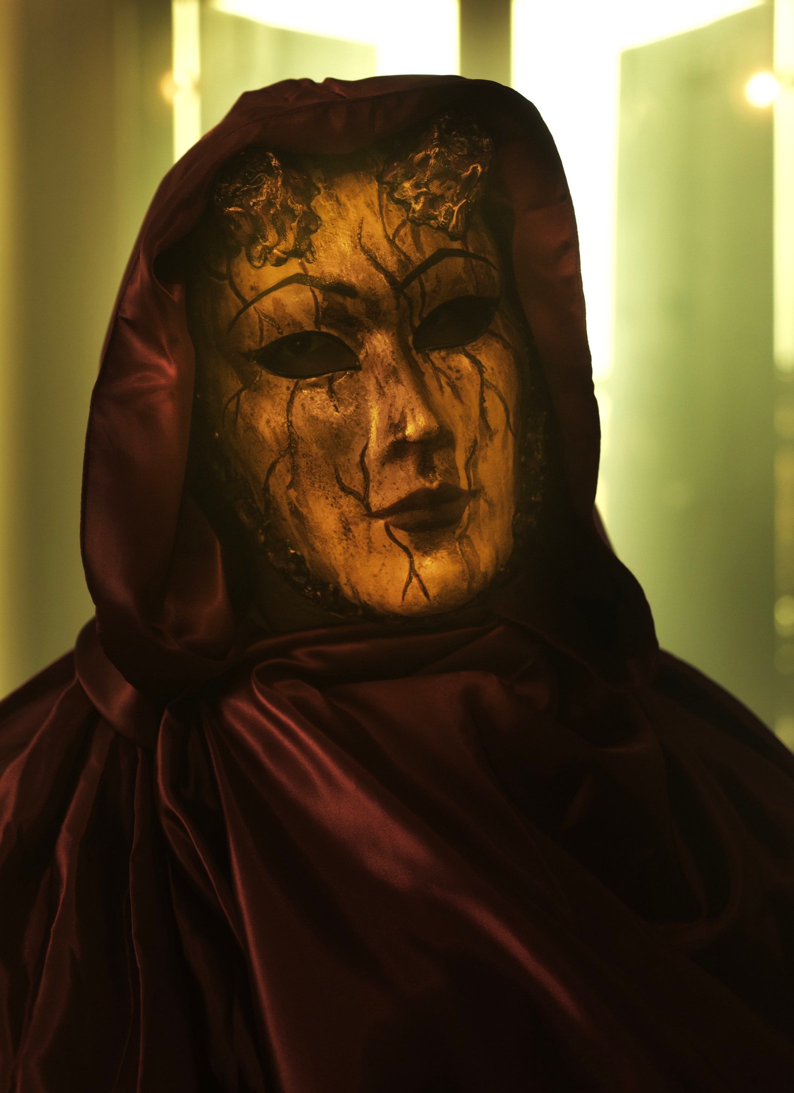 Witch Mask / Horror Mask / Cartapesta Mask / Halloween Mask / Etsy