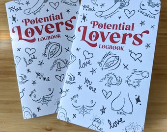 Potential Lovers Logbook - Dating, Hot Girl Summer, Notebook, Marry Fuck Kill