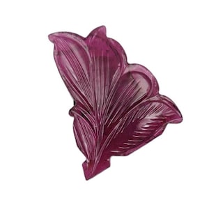 Natürlicher rosa Turmalin unbeheizt, Turmalin, der lose Edelstein-handgeschnitzte 22.00 Karat schnitzt - 20x30x5mm