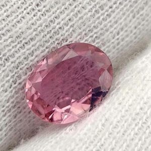 Natural Tourmaline Oval,Loose Gemstone,Pink Tourmaline Oval Jewelry Supply Loop Clean AAA