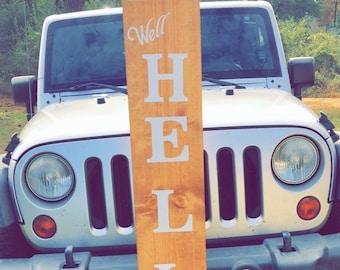 Señales de madera interiores/exteriores personalizadas