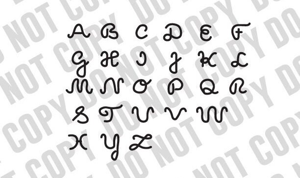 Cattle Branded R And R Letters Cattle Brand Alphabet SVG: Handdrawn Western Font (digital Download) - Etsy