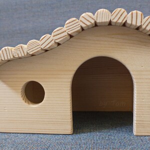 Beautiful view of Softwood Hamster Cage Building