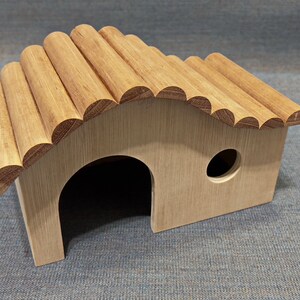 Softwood Hamster House: Gerbil Hideout, Small Animal Playground - Etsy